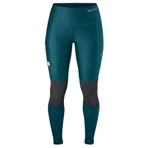 ABISKO TREKKING TIGHTS W - FOREST GREEN
